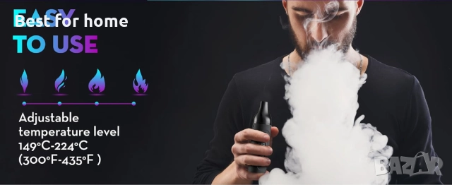 Изпарител за сухи билки, LOMQ GeminiKit, снимка 8 - Вейп без пълнители - 52925154