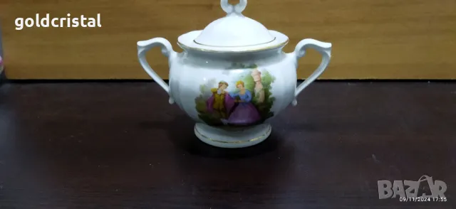 стар български порцелан Изида заханица , снимка 3 - Антикварни и старинни предмети - 47933109