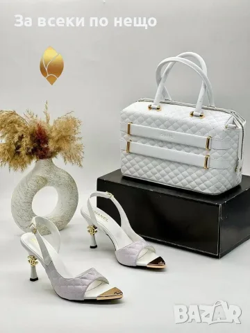 Chanel Дамски Сандали На Ток Шанел - Различни Цветове Код SEM-296, снимка 10 - Сандали - 55782997