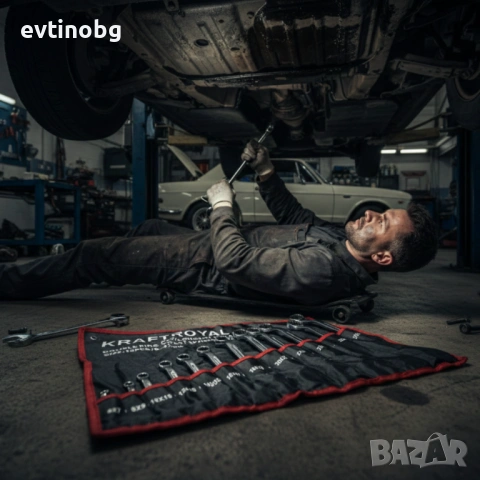 Здрав комплект ключове лули KraftRoyal 6–32 mm — прецизна, корозионно устойчива стомана за труднодос