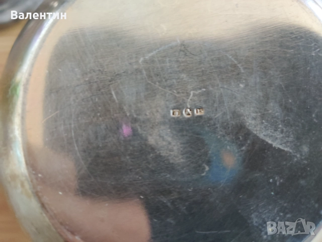 Немски сервиз чайник и захарница от посребрен метал, снимка 7 - Сервизи - 52311445