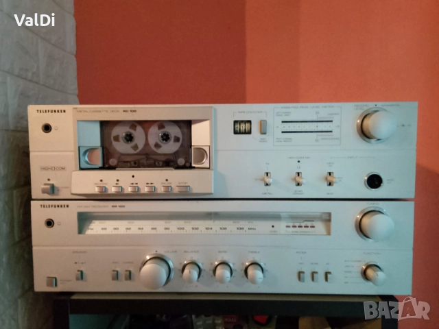 Silver Vintage Telefunken , снимка 9 - Ресийвъри, усилватели, смесителни пултове - 52301558