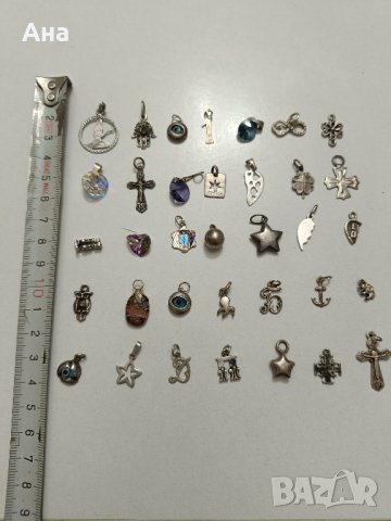 Нежни сребърни висулки , снимка 1