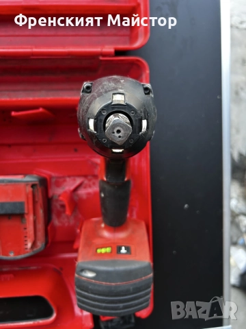 Пълен комплект акумулаторен гайковерт Hilti SIW 14-A – Втора употреба, снимка 4 - Винтоверти - 56047129