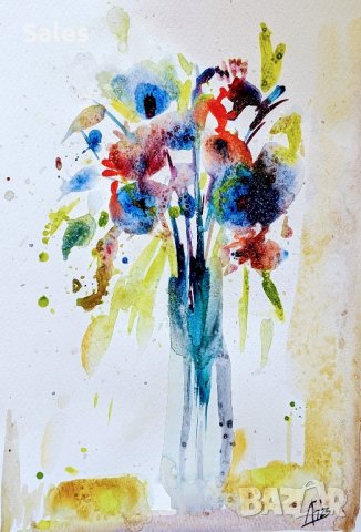 Картини Акварел , снимка 3 - Картини - 41266526