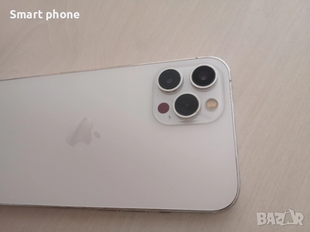 Iphone 12 Pro Max Silver 128gb-100 %Battery health , снимка 8 - Apple iPhone - 52115068