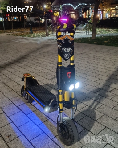 Kaabo Wolf King GTR 13Kw 72V/35AH Мощна тротинетка 120км/ч, снимка 2 - Други спортове - 53396684