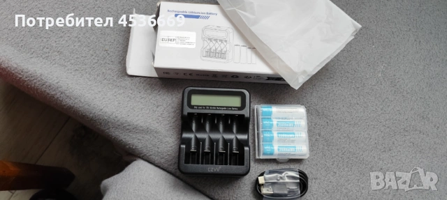 Литиево акумулаторни батерии 4 броя