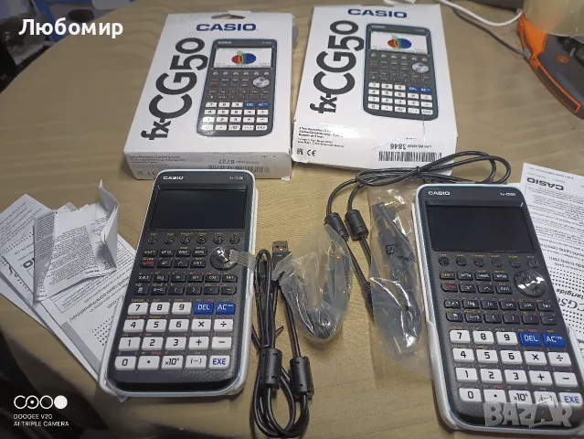 Графичен калкулатор Casio Fx-Cg50 (версия за ЕС), снимка 4 - Ученически пособия, канцеларски материали - 56305000