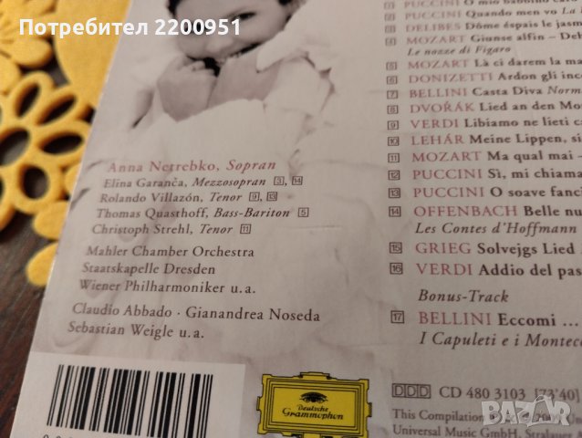 ANNA NETREBKO, снимка 7 - CD дискове - 44490663