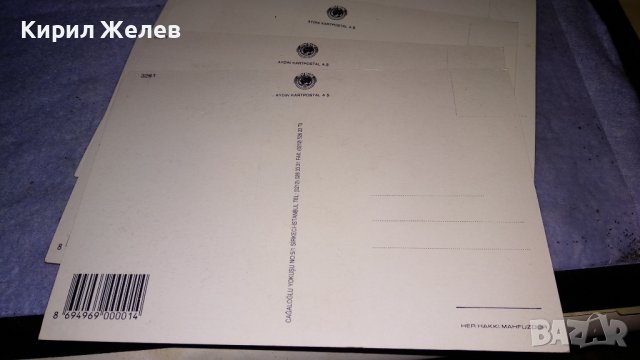 ЛОТ 4 СТАРИ КРАСИВИ ЗИМНИ ПРАЗНИЧНИ ПОЩЕНСКИ КАРТИЧКИ 33445, снимка 9 - Филателия - 38777742