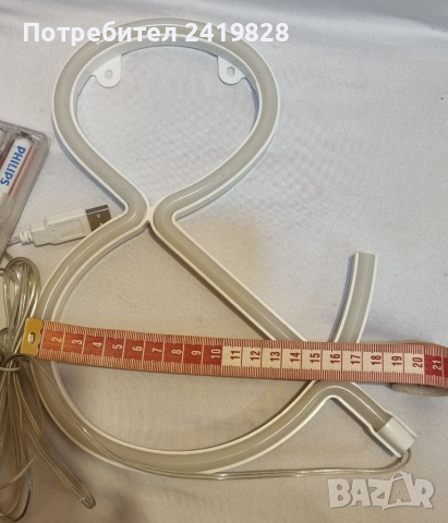 Лед светеща буква, снимка 4 - Лампи за стена - 36187106