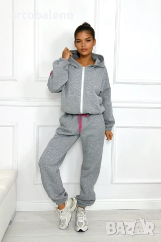 Дамски зимен комплект анцуг Charlie, 2цвята , снимка 6 - Спортни екипи - 52706172