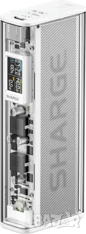 Външна батерия SHARGE Shargeek 140W Power Bank 20000mah, смарт дисплей