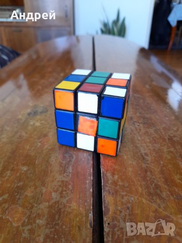 Старо кубче,куб на Рубик,Rubik, снимка 4 - Други ценни предмети - 40400899