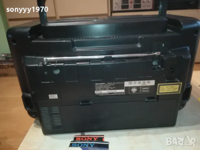 SHARP WQ-CH600L ГОЛЯМ ТЕЖЪК ШАРП ВНОС SWISS 2203251800, снимка 12 - Радиокасетофони, транзистори - 49598160