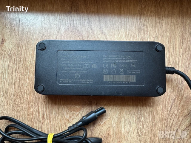 Зарядно Darfon 42V 2A /Shimano steps/5-pin/кръгла букса/E-bike, снимка 4 - Велосипеди - 51149130