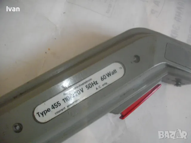 ЕЛЕКТРИЧЕСКА ЛЕПАЧКА ЗА ПЛАСТМАСА НЕМСКА СТАРО КАЧЕСТВО 60W ОТЛИЧНА ДВОЙНА ЧОВКА ENGEL LOTER, снимка 16 - Други инструменти - 48603806