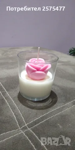 Ароматизирани Свещи Свети Валентин , снимка 2 - Декорация за дома - 45101898