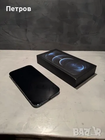 КАТО НОВ Iphone 12 Pro Pacific Blue 128 GB, снимка 5 - Apple iPhone - 56261193
