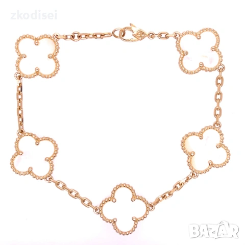 Златна дамска гривна Van Cleef 9,76гр. 18,0см. 14кр. проба:585 модел:37763-4