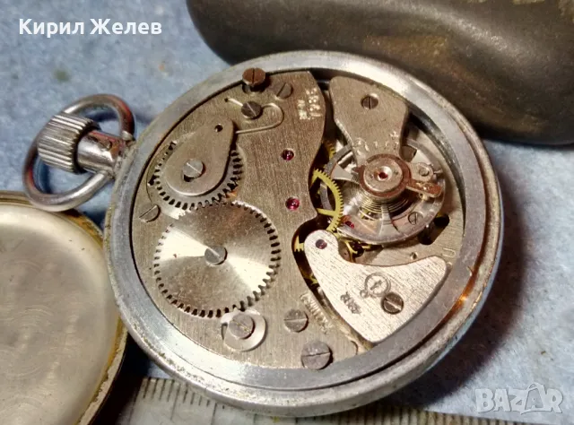 Стар РУСКИ ХРОНОМЕТЪР СЕКУНДОМЕР 15 КАМЪКА MADE in USSR РЯДЪК 1985г. СССР За КОЛЕКЦИЯ 478081, снимка 3 - Антикварни и старинни предмети - 48288568