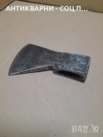 Стара Немска Брадва Топор 0.800кг. Номер 10., снимка 3 - Антикварни и старинни предмети - 48299951