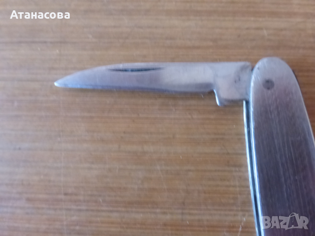 Джобно ножче 2 остриета метално , снимка 5 - Антикварни и старинни предмети - 44671390