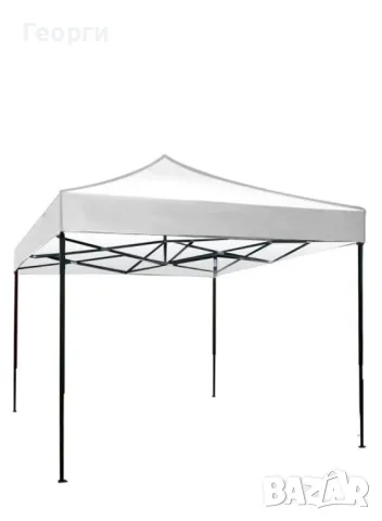 Сгъваема квадратна градинска шатра тип хармоника, снимка 5 - Градински мебели, декорация  - 49455711