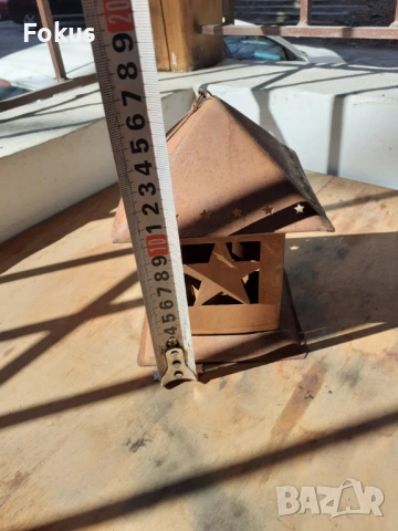 Фенер за свещ кандило лампа, снимка 5 - Антикварни и старинни предмети - 53771799