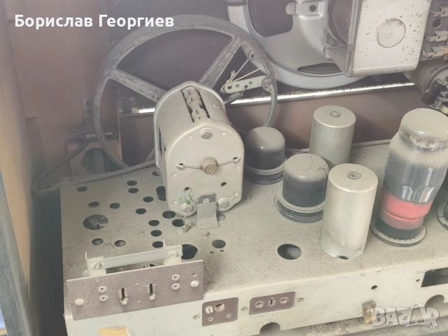 Лампово радио Telefunken super 065wk 1940 г, снимка 8 - Антикварни и старинни предмети - 52399055