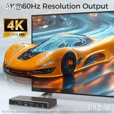 Alxum HDMI KVM превключвател с аудио порт за 2 компютъра и 2 монитора, снимка 4 - Суичове - 55776047