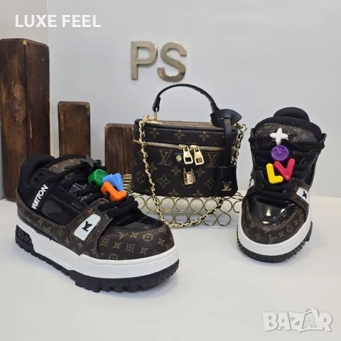 Louis VUITTON 🤍Дамски Кецове , снимка 4 - Кецове - 55742053