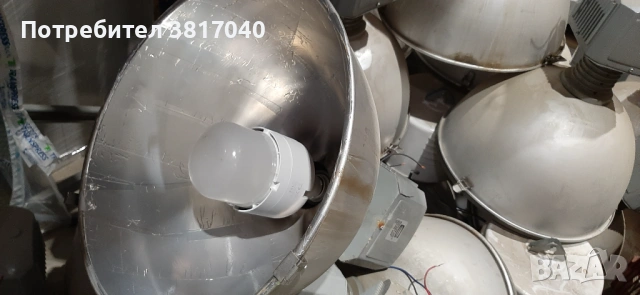 Индустриални лампи тип Камбана, Осветително тяло, Промишлен осветител, снимка 4 - Друго търговско оборудване - 53495216