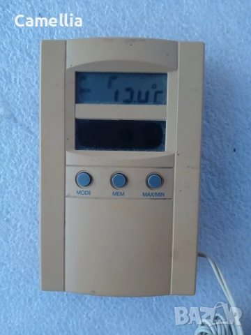 Метростанция двоен термометър, час, аларма , снимка 4 - Друга електроника - 52885901