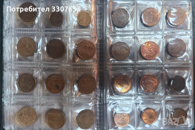 монети  Южна Африка 97 бр, снимка 7 - Нумизматика и бонистика - 50686241