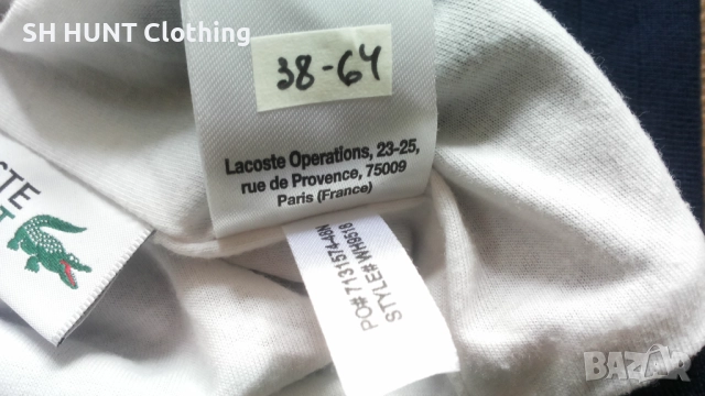 LACOSTE Mens Jacket Размер S мъжко яке горница 38-64, снимка 18 - Спортни дрехи, екипи - 52217229
