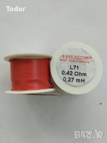 Mundorf бобини кондензатори и резистори, снимка 9 - Друга електроника - 42619604