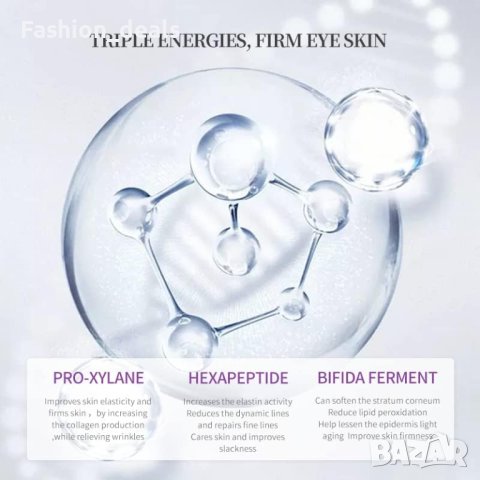 Нов околоочен серум против бръчки, Грижа за кожата,лице, тяло/Против стареене 30 ml, снимка 5 - Козметика за лице - 41101941