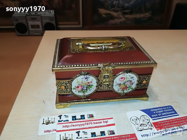 СТАРА КУТИЯ ОТ ФРАНЦИЯ 3105231334, снимка 3 - Антикварни и старинни предмети - 40884766