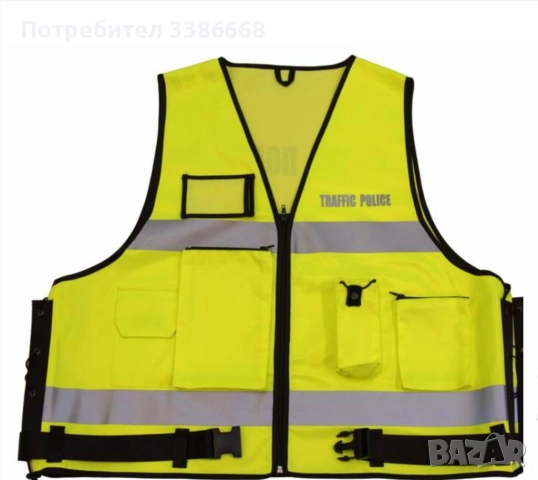 Жилетка пътна полиция , снимка 2 - Други - 52501939