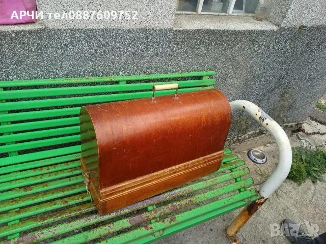 Работеща , антична , запазена шевна машина Union ( Юнион) Made in USSR, снимка 3 - Антикварни и старинни предмети - 49890224