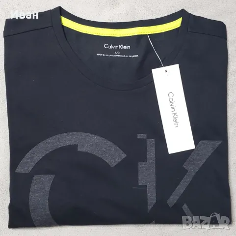 Нови оригинални фланелки CALVIN KLEIN - 100% памук - L, снимка 6 - Тениски - 49733200