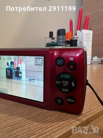 Фотоапарат Canon 20 Mp с подаръци, снимка 4 - Фотоапарати - 53390153