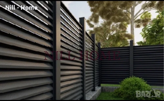 Ограда ( тип щора ) ЛАМЕЛИ/ПАНА/ВРАТИ, снимка 7 - Огради и мрежи - 52746113