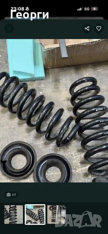 Eibach Bmw пружини задни 2 броя, снимка 2 - Части - 55932066