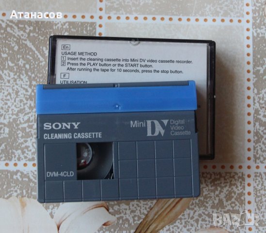 Почистваща касета за MiniDV камера, снимка 5 - Чанти, стативи, аксесоари - 41350047