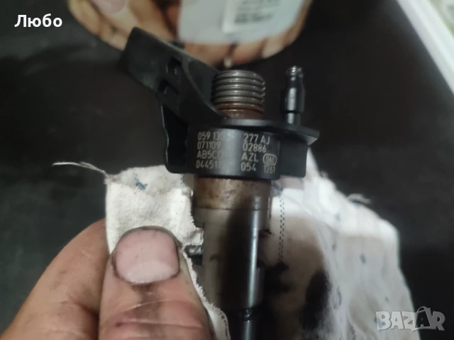 Дюзи комплет 6бр с добри стойности за Ауди А6 ц6 4ф 2.7тди 180кс БПП Audi A6 c6 4f 2.7tdi BPP