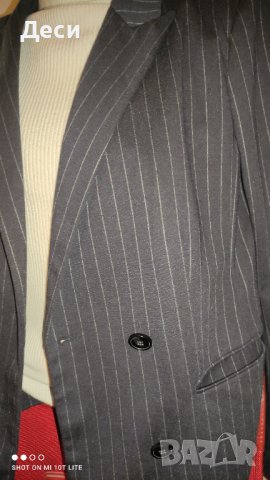 двуредно сако на H&M, снимка 3 - Сака - 44448675