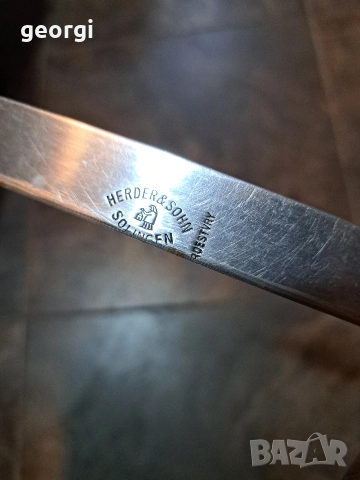стар нож Solingen 31/3, снимка 4 - Ножове - 53055914